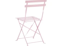 Sale Beliani Pieghevole FIORI Metallo pastello Rosa