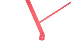 Discount Beliani Pieghevole FIORI Metallo Rosso