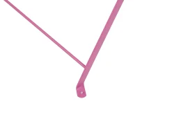 Sale Beliani Set bistrot Pieghevole FIORI Metallo Rosa