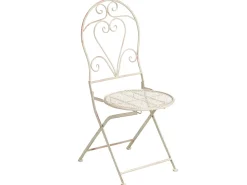 Outlet Beliani Pieghevole FOLELLI Metallo chiaro Beige