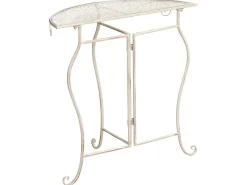 Outlet Beliani Pieghevole FOLELLI Metallo chiaro Beige