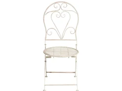 Outlet Beliani Pieghevole FOLELLI Metallo chiaro Beige