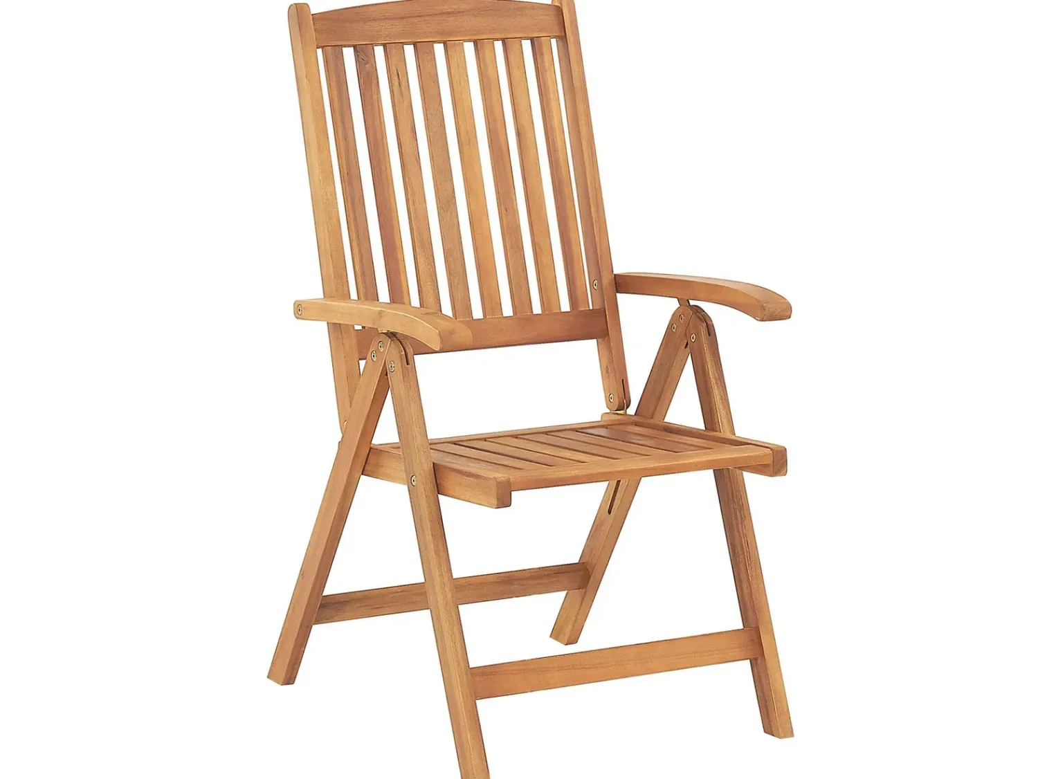 Sale Beliani Pieghevole JAVA Legno d'acacia chiaro Marrone