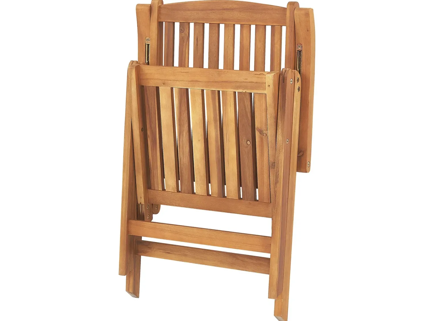 Sale Beliani Pieghevole JAVA Legno d'acacia chiaro Marrone