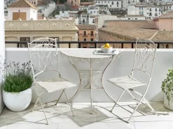 Online Beliani Pieghevole JUINA Metallo chiaro Beige