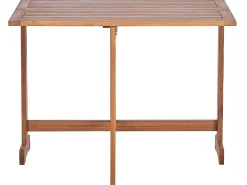 Beliani Set bistrot Pieghevole LENOLA Legno d'acacia Marrone