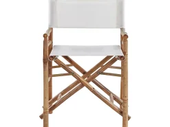 New Beliani Pieghevole MOLISE Bambù Marrone Bianco Marrone