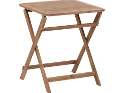 Clearance Beliani Pieghevole PARAGGI Legno di acacia certificato Marrone