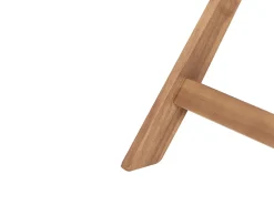 Clearance Beliani Pieghevole PARAGGI Legno di acacia certificato Marrone
