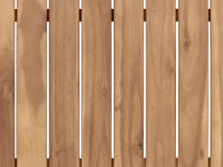 Clearance Beliani Pieghevole PARAGGI Legno di acacia certificato Marrone