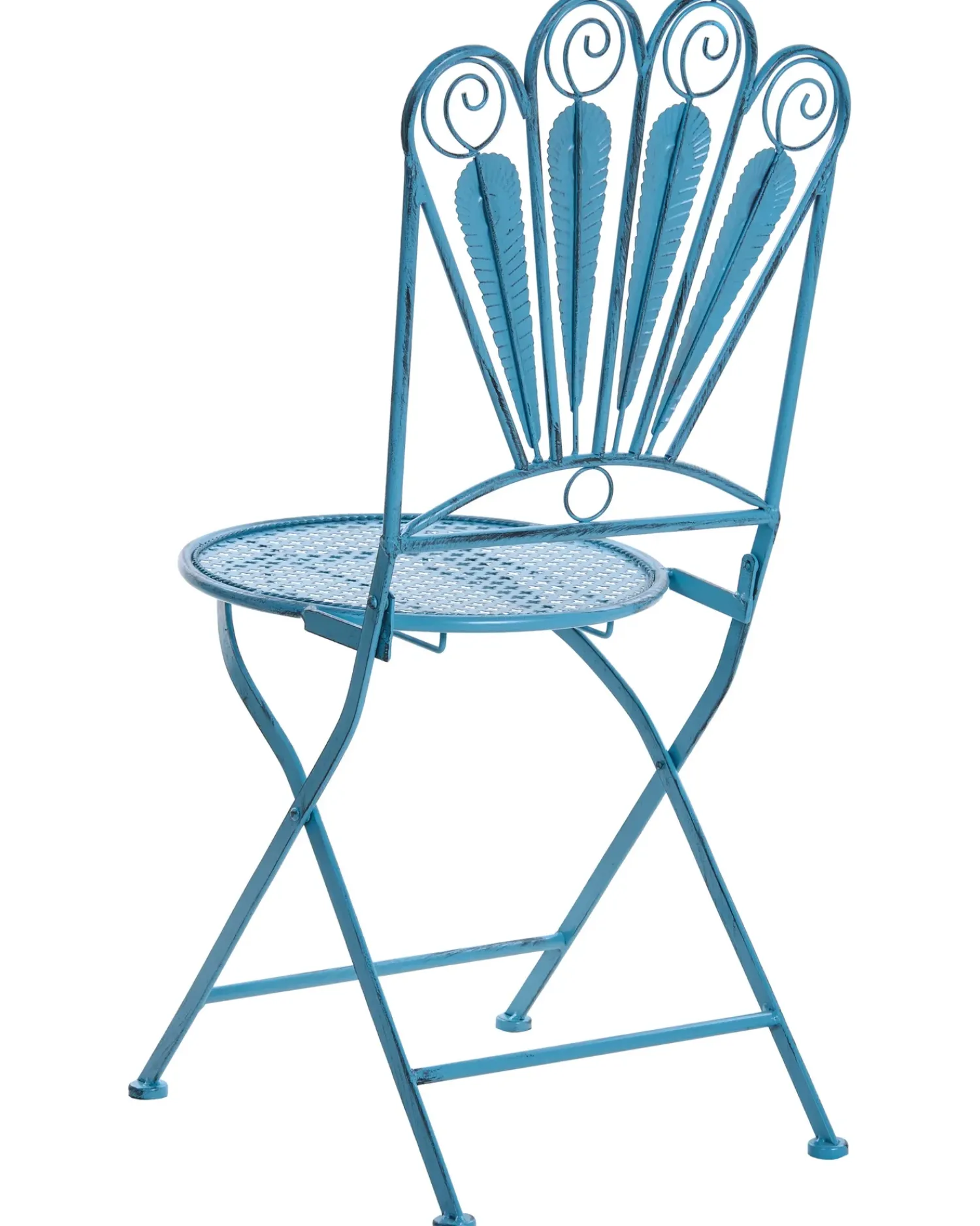 Discount Beliani Pieghevole PAVIA Metallo Blu