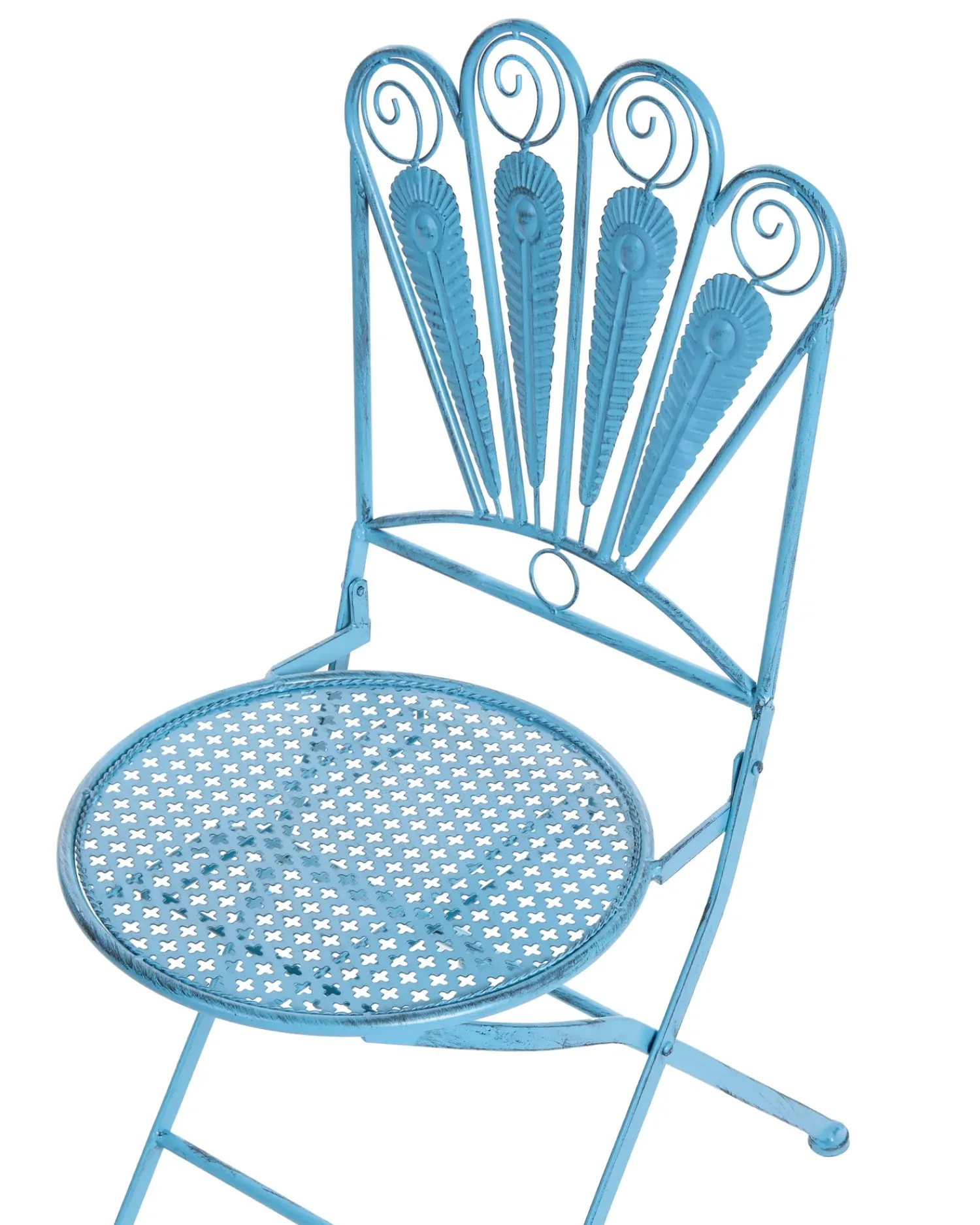 Discount Beliani Pieghevole PAVIA Metallo Blu