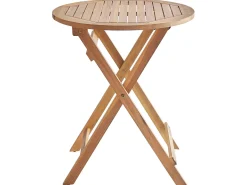 New Beliani Pieghevole PROSSEDI Legno d'acacia Beige Beige Marrone
