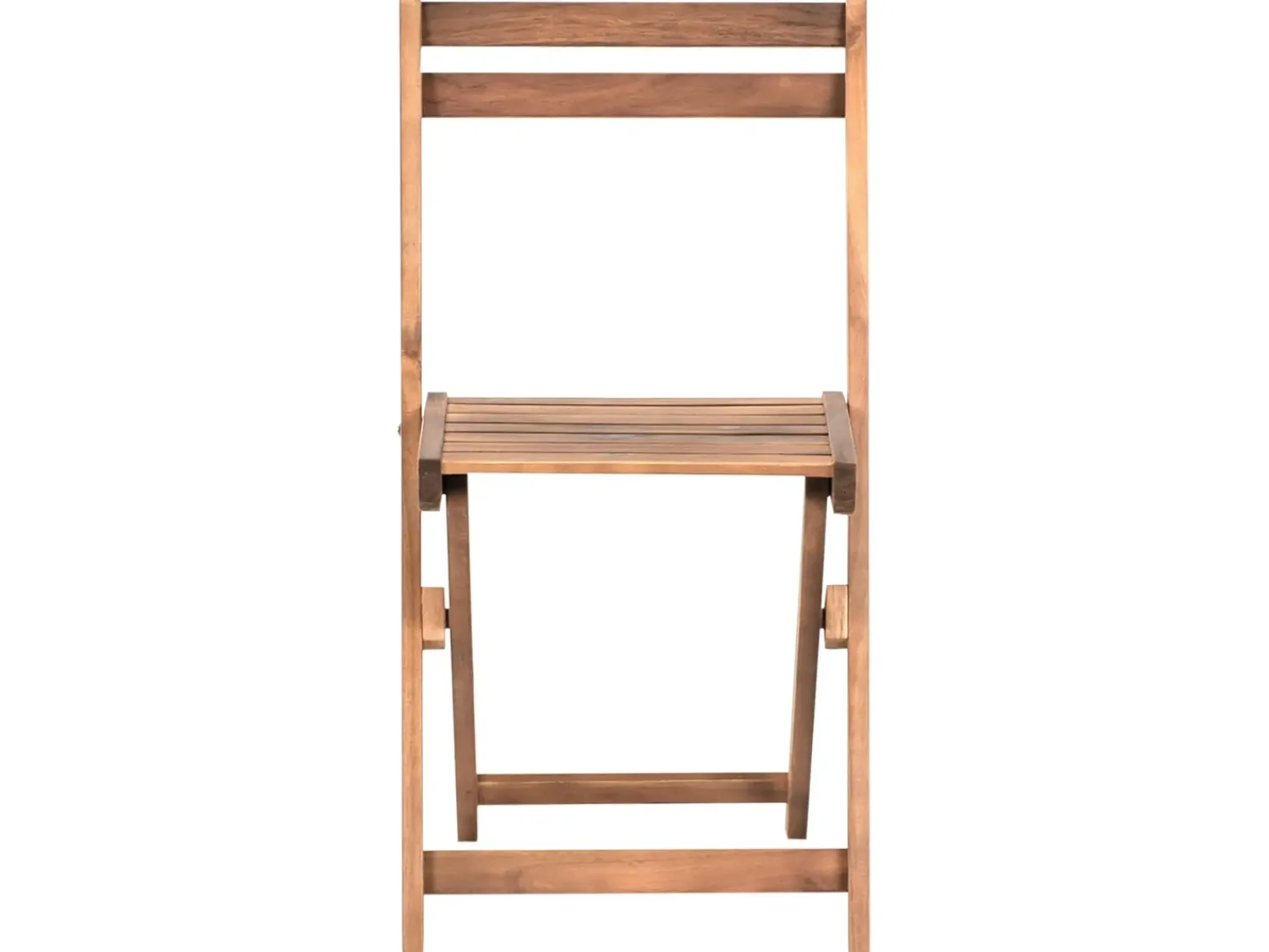 Best Beliani Set bistrot Pieghevole SACILE Legno d'acacia Marrone