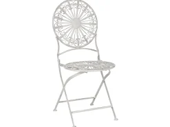 Sale Beliani Pieghevole SCAFA Metallo Bianco
