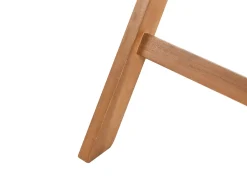 Outlet Beliani Set bistrot Pieghevole SOLAROLO Legno di acacia certificato Marrone