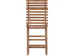 Outlet Beliani Set bistrot Pieghevole SOLAROLO Legno di acacia certificato Marrone