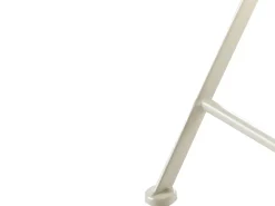 Clearance Beliani Pieghevole SPELLO Metallo Bianco Bianco Grigio Rosso