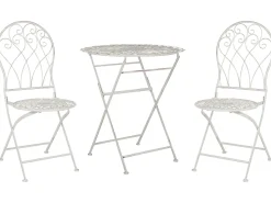 Sale Beliani Pieghevole STIFFE Metallo Bianco