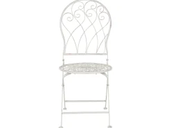Sale Beliani Pieghevole STIFFE Metallo Bianco