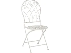 Sale Beliani Pieghevole STIFFE Metallo Bianco