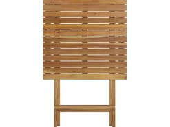 Sale Beliani Set bistrot Pieghevole TERNI Legno d'acacia Marrone