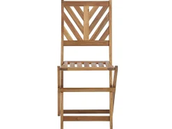 Sale Beliani Set bistrot Pieghevole TERNI Legno d'acacia Marrone