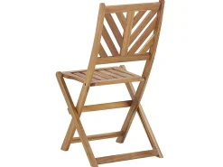 Sale Beliani Set bistrot Pieghevole TERNI Legno d'acacia Marrone