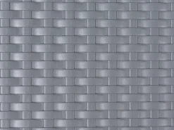 Hot Beliani Set bistrot Pieghevole TRAPPETO Grigio Grigio Nero