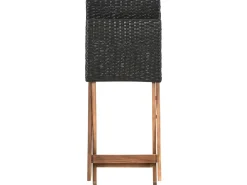 Hot Beliani Set bistrot RIVAROTTA Legno d'acacia Marrone/Nero Marrone Nero