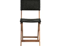 Hot Beliani Set bistrot RIVAROTTA Legno d'acacia Marrone/Nero Marrone Nero