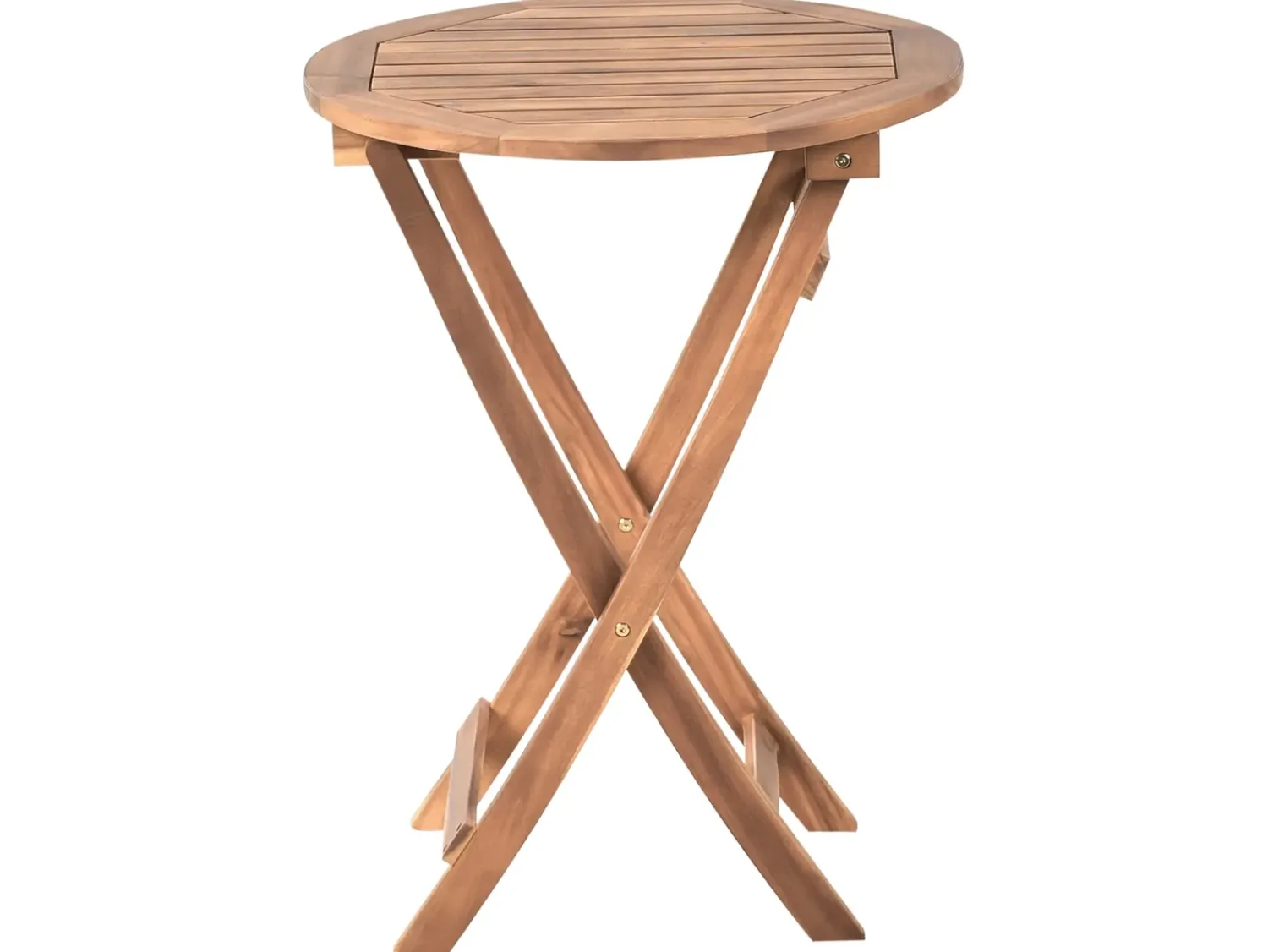 Hot Beliani Set bistrot RIVAROTTA Legno d'acacia Marrone/Nero Marrone Nero