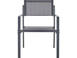 New Beliani TAVOLETO Metallo scuro Grigio