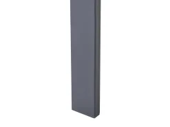 New Beliani TAVOLETO Metallo scuro Grigio