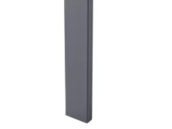 Beliani TAVOLETO Metallo Grigio