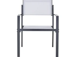Beliani TAVOLETO Metallo Grigio