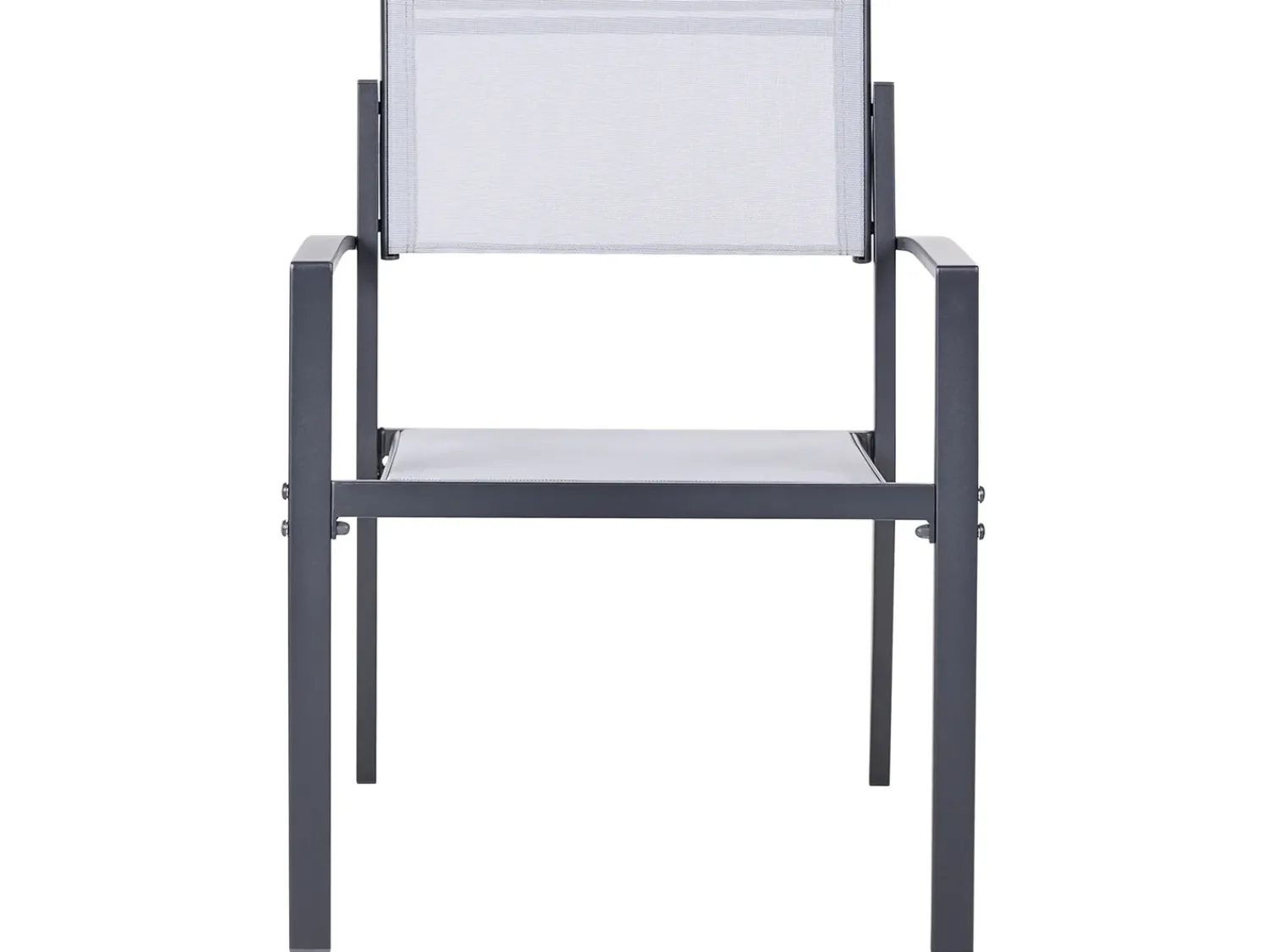 Beliani TAVOLETO Metallo Grigio