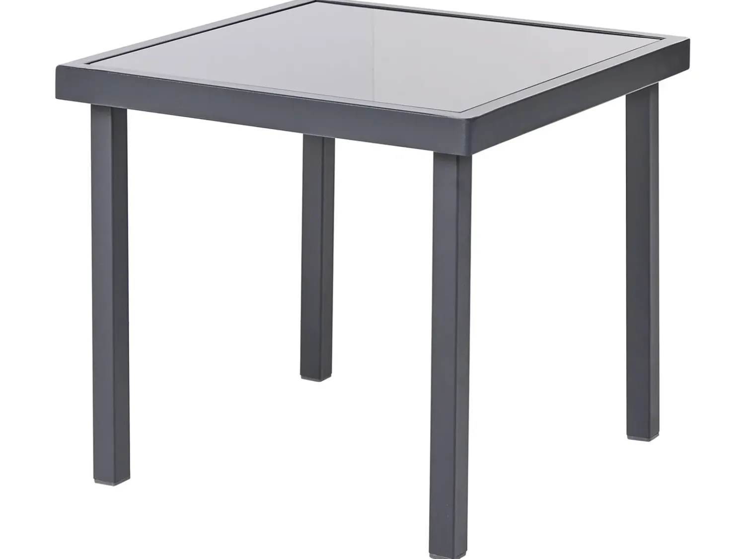 Beliani TAVOLETO Metallo Grigio