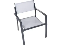Beliani TAVOLETO Metallo Grigio