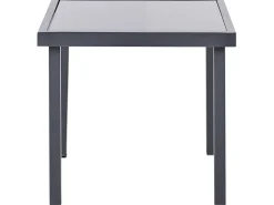 Beliani TAVOLETO Metallo Grigio