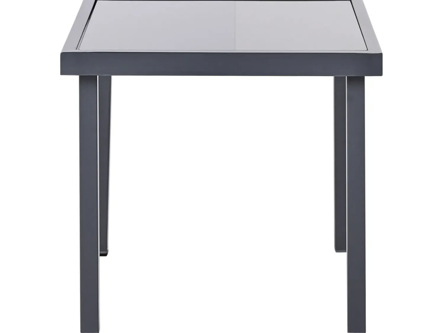 Beliani TAVOLETO Metallo Grigio