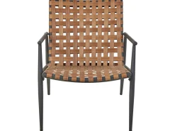 Sale Beliani Set bistrot ZIRIA Rattan sintetico (PE) Marrone Marrone Nero