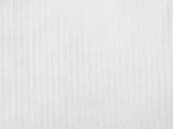 Discount Beliani Set Copripiumino AVONDALE Raso di Cotone 155 x 220 cm Bianco