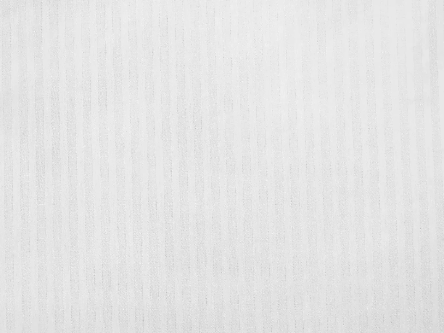 Discount Beliani Set Copripiumino AVONDALE Raso di Cotone 155 x 220 cm Bianco