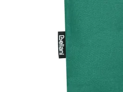 Clearance Beliani Set Copripiumino PARKROSE Raso di Cotone Verde