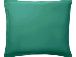 Clearance Beliani Set Copripiumino PARKROSE Raso di Cotone Verde