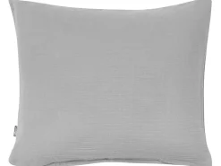 Online Beliani Set Copripiumino SUMNER Mussola di cotone chiaro Grigio