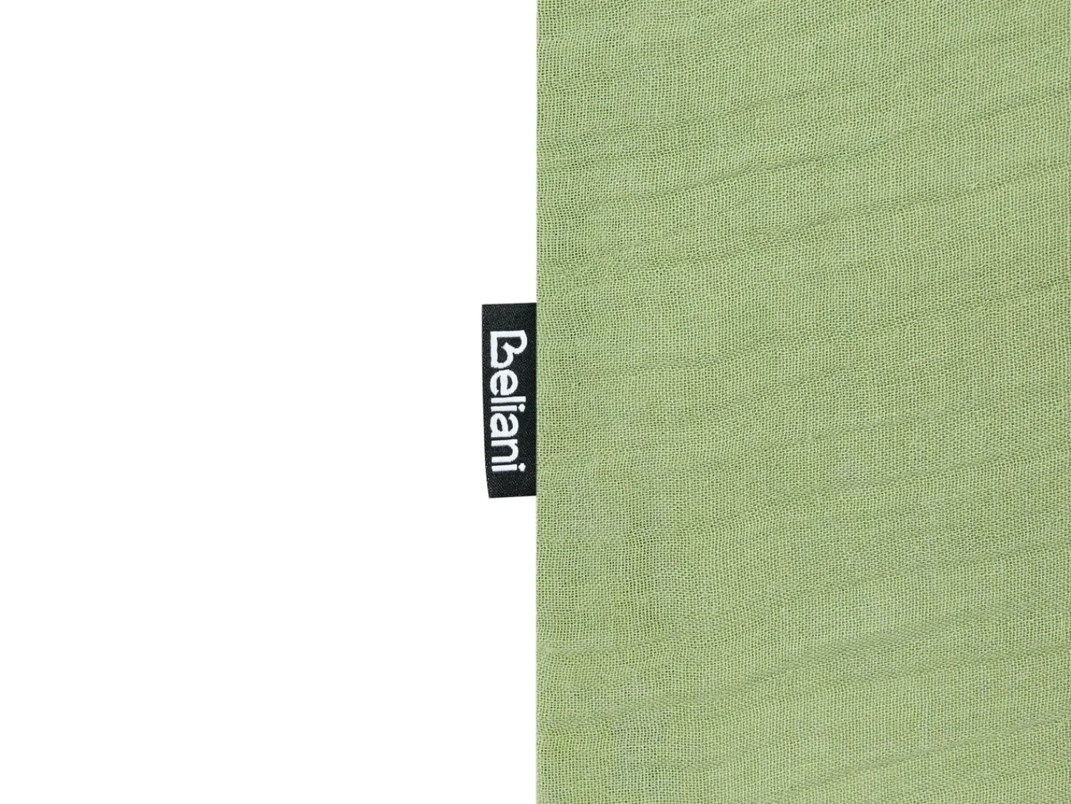 New Beliani Set Copripiumino SUMNER Mussola di cotone Verde