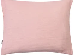 Discount Beliani Set Copripiumino SUMNER Mussola di cotone pastello Rosa
