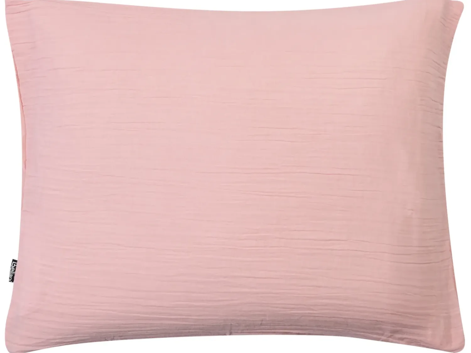 Discount Beliani Set Copripiumino SUMNER Mussola di cotone pastello Rosa